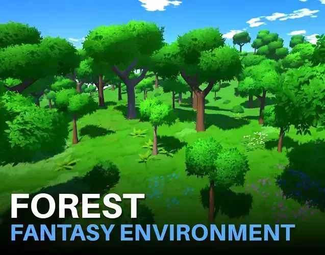 Forest - Stylized Fantasy Environment
