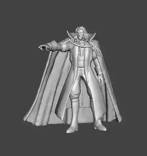 DRACULA VAMPIRE CASTLEVANIA MINIATURE MODEL HORROR FANTASY RPG