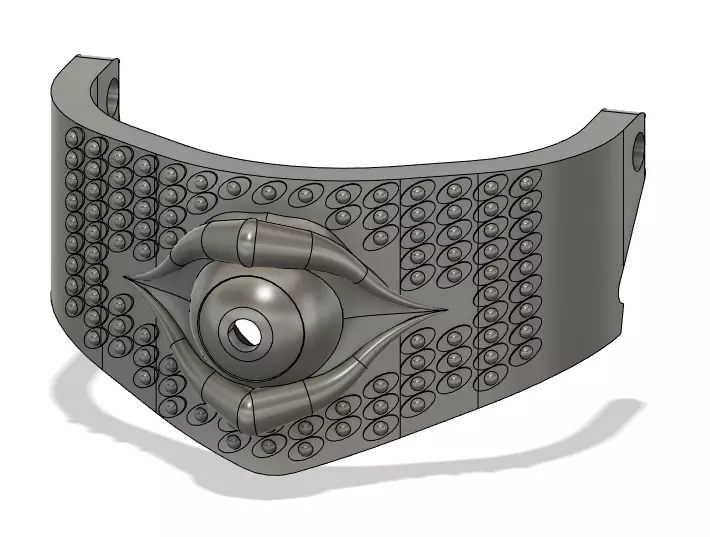 Speak with your Eyes Mask 3D print model