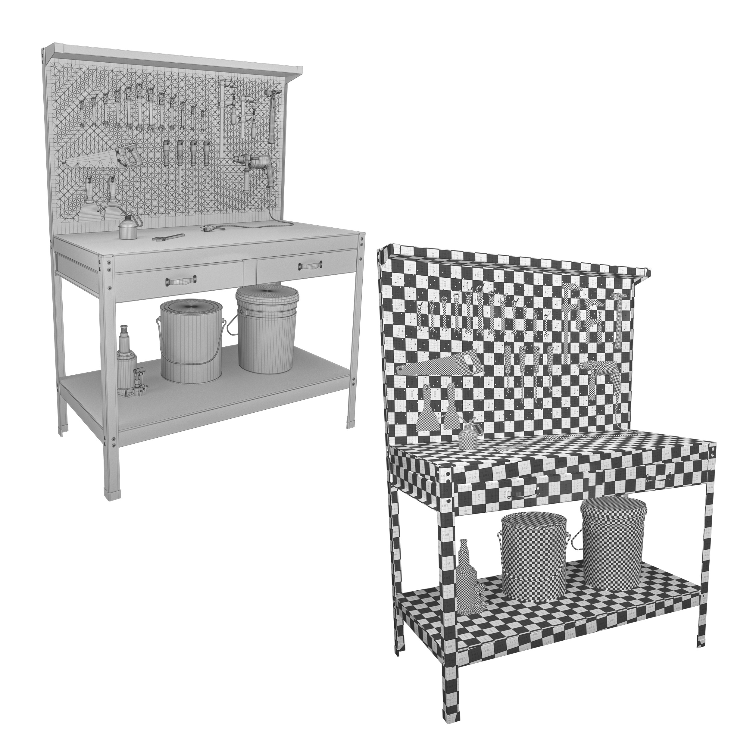 VEVOR Workbench for Garage 3D model_6