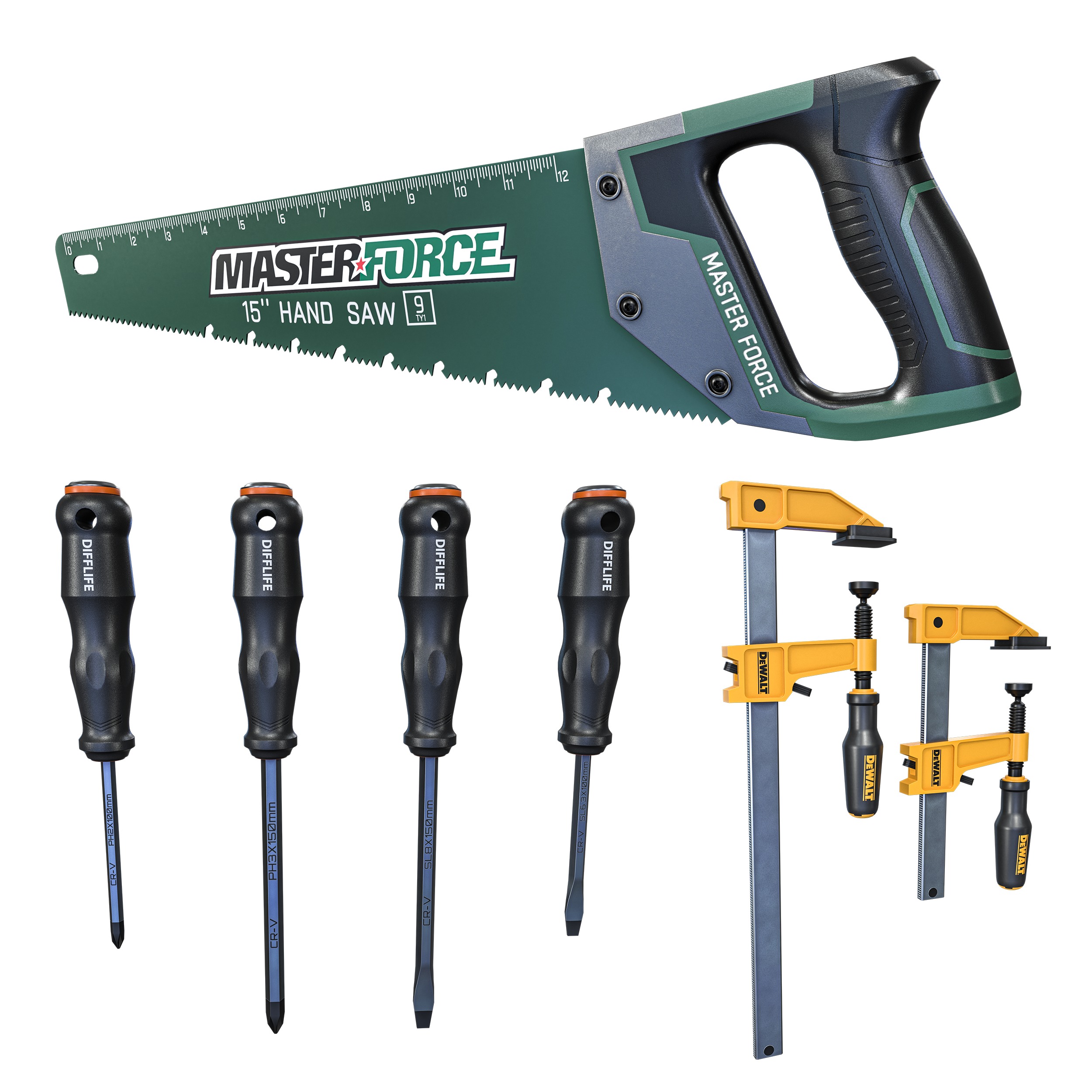 VEVOR Workbench for Garage 3D model_4