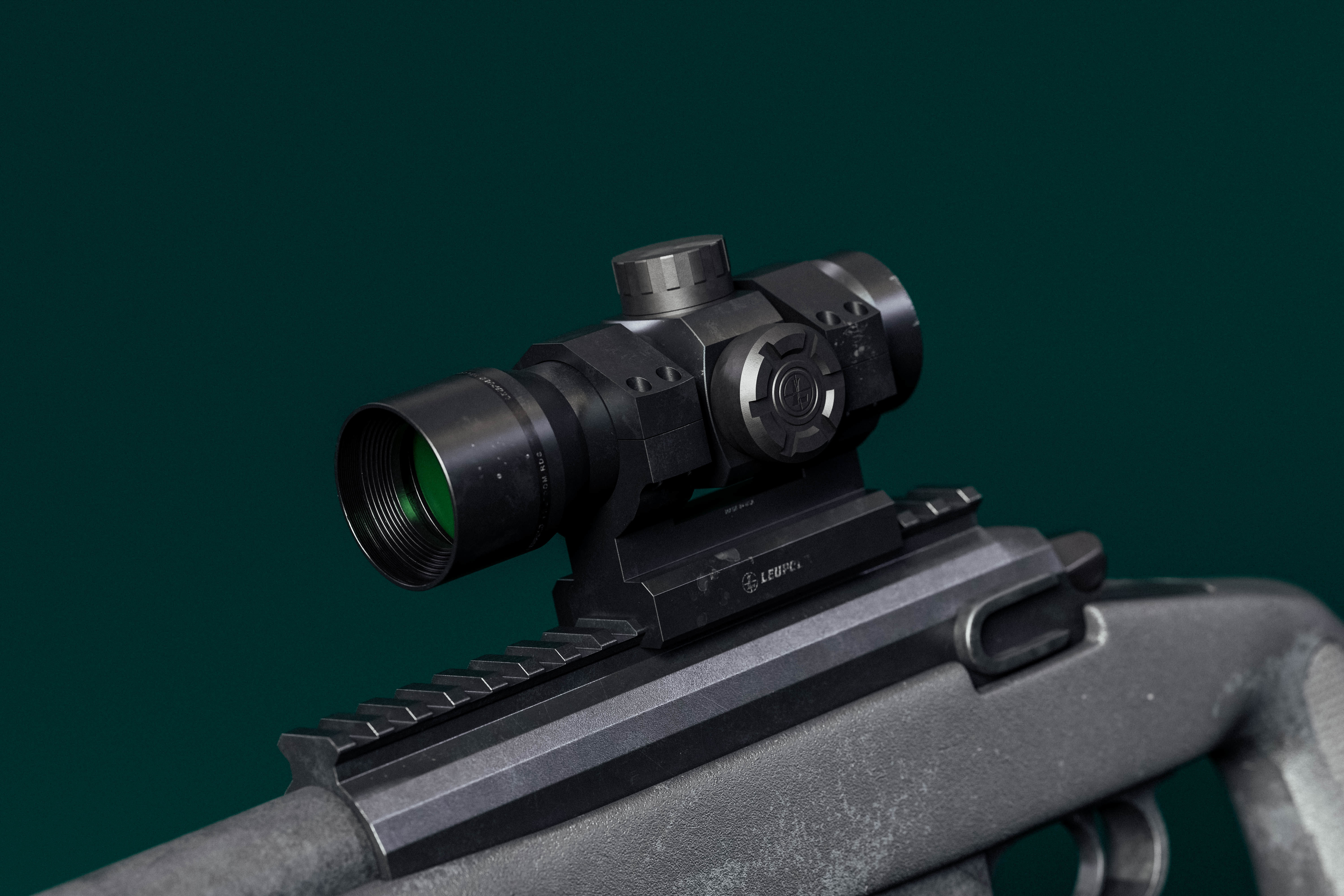 Leupold Freedom RDS with Leupold Mount High Poly Model 3D model_6