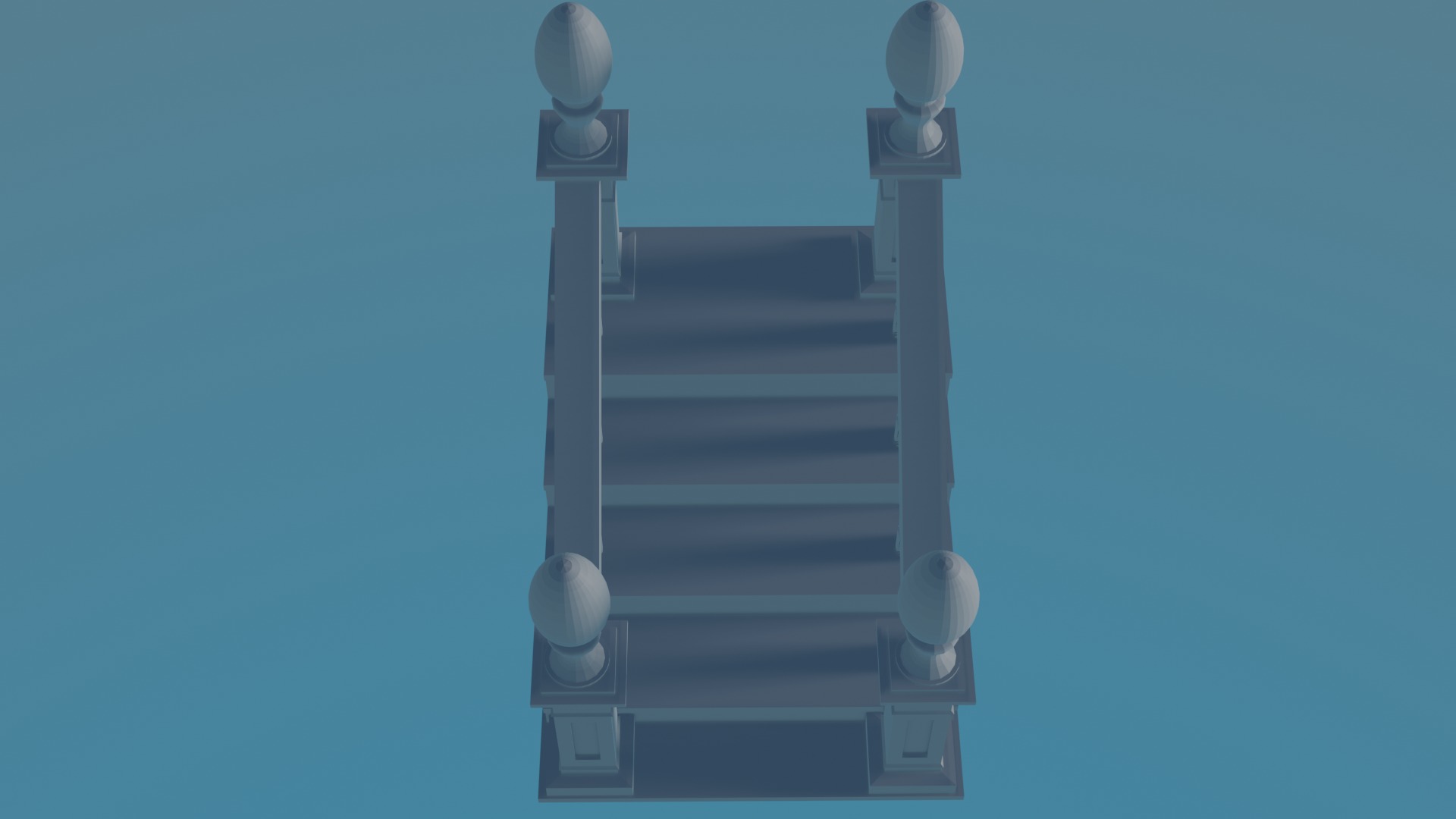 Staircase 3D print model_2