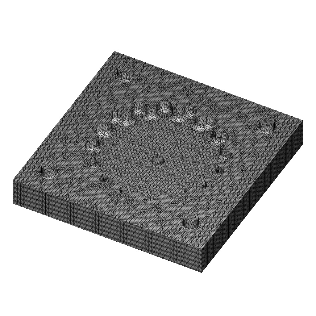Chocolate Mold Mechanical Gear 3D print model_3