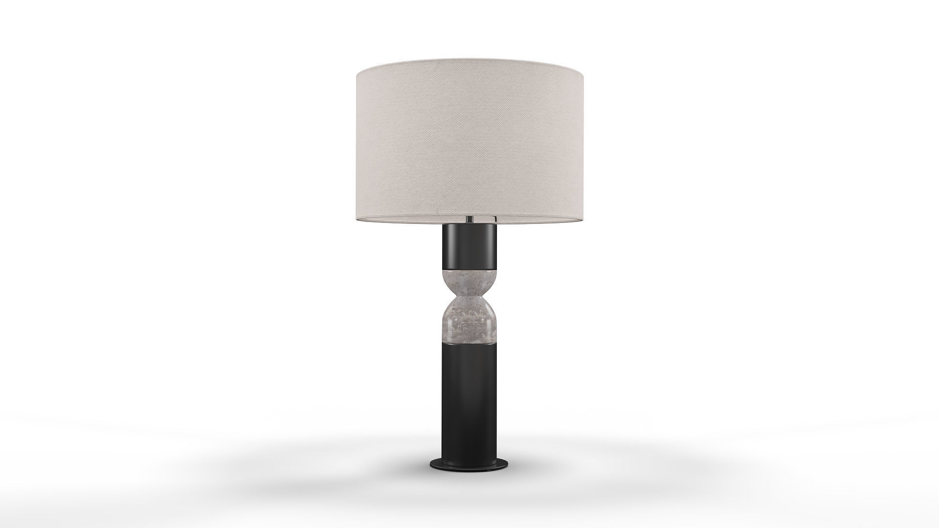 Uttermost Corset Table Lamp 3D model_1