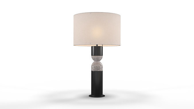 Uttermost Corset Table Lamp 3D model
