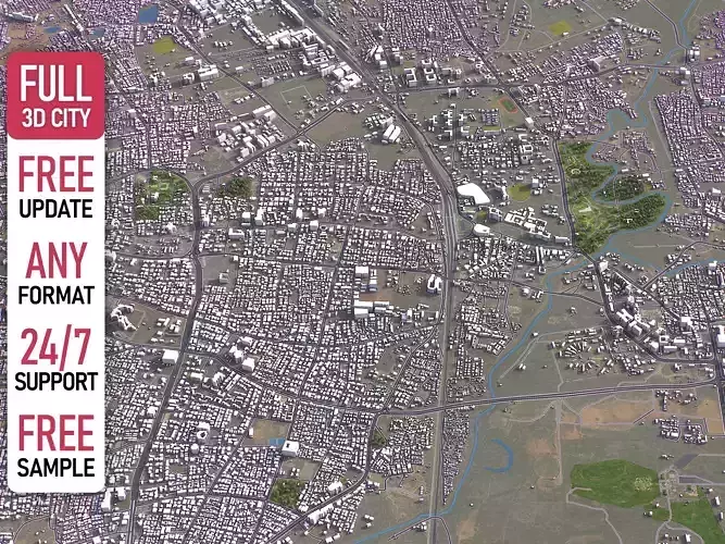 Vadodara - 3D City Model