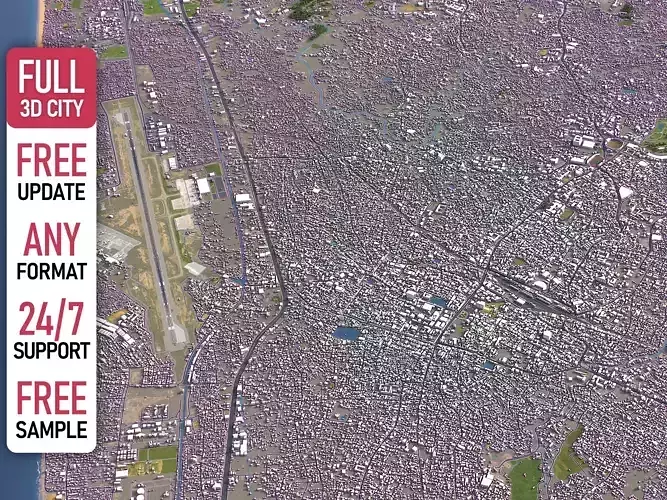 Thiruvananthapuram - 3D City Model