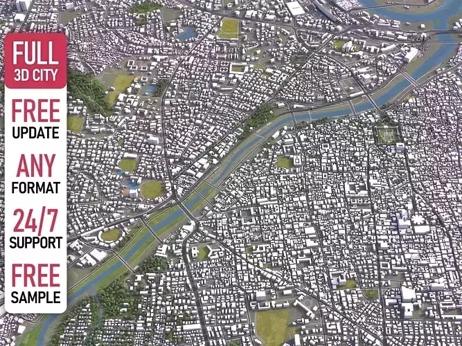 Pune - 3D City Model