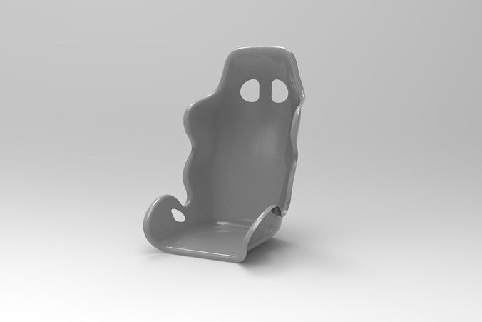Racing seat 3D model