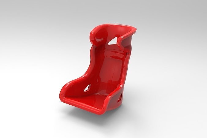 Racing seat 3D model