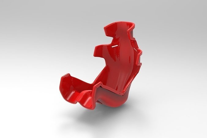 Racing seat 3D model