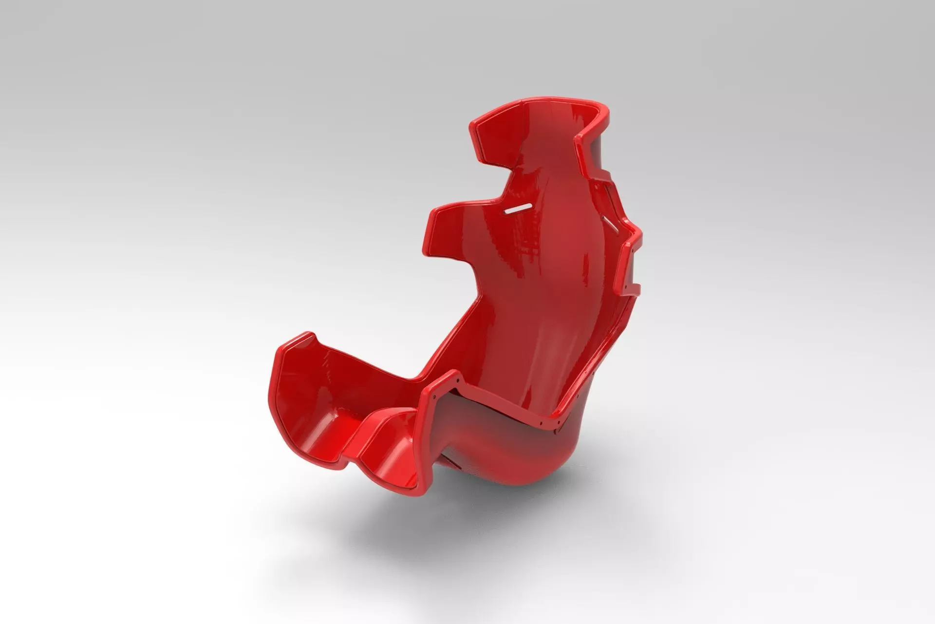 Racing seat 3D model_0