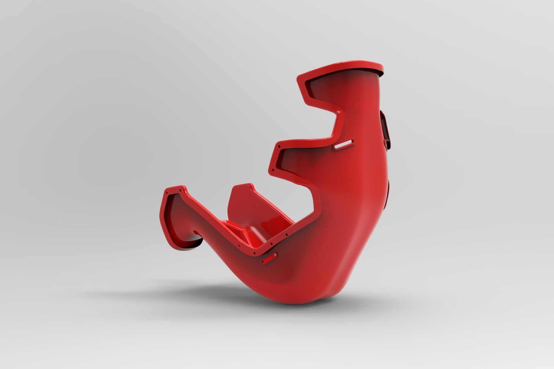 Racing seat 3D model_1