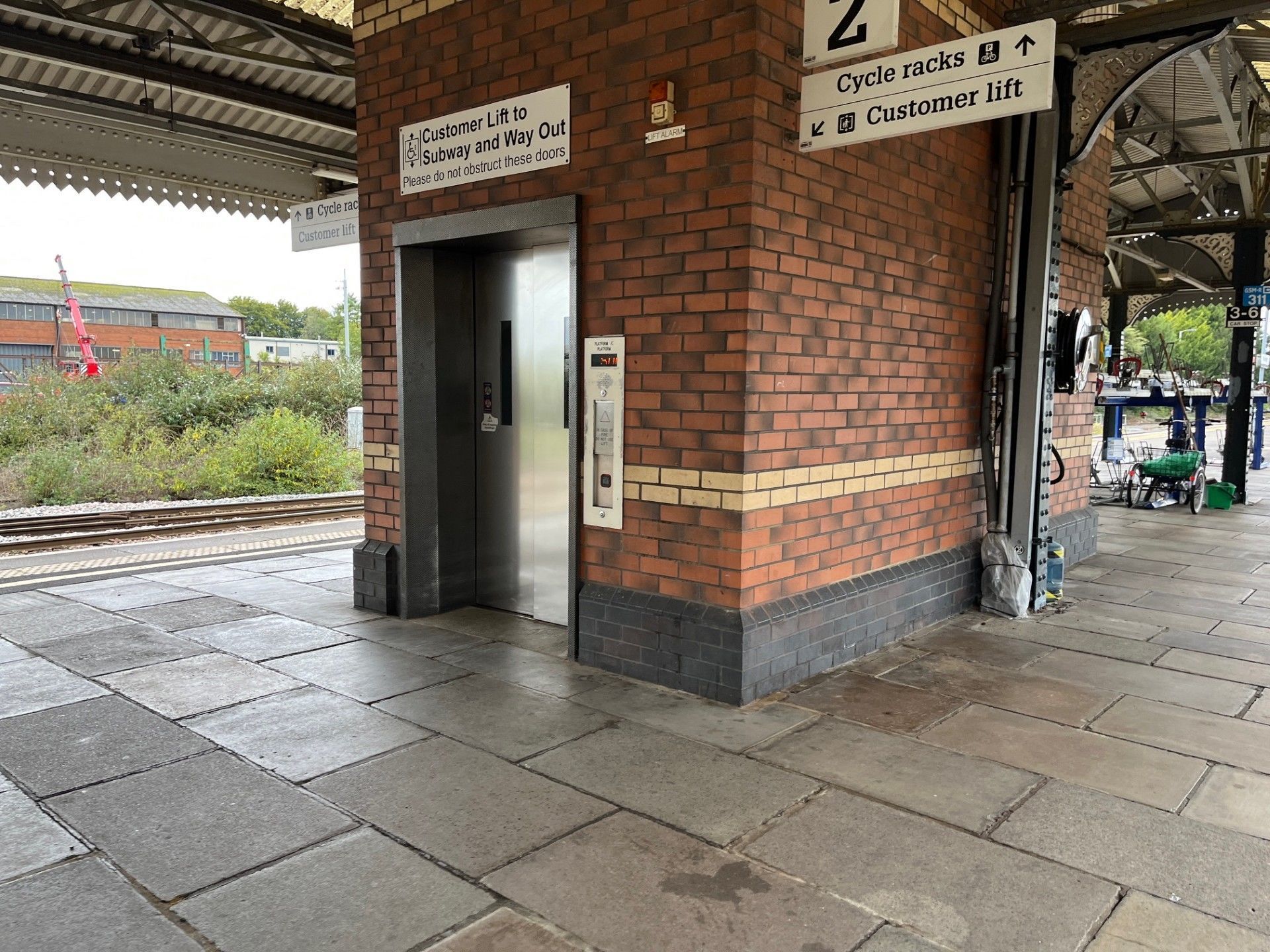 Model Railway Platform Subway Lift 3D print model_17