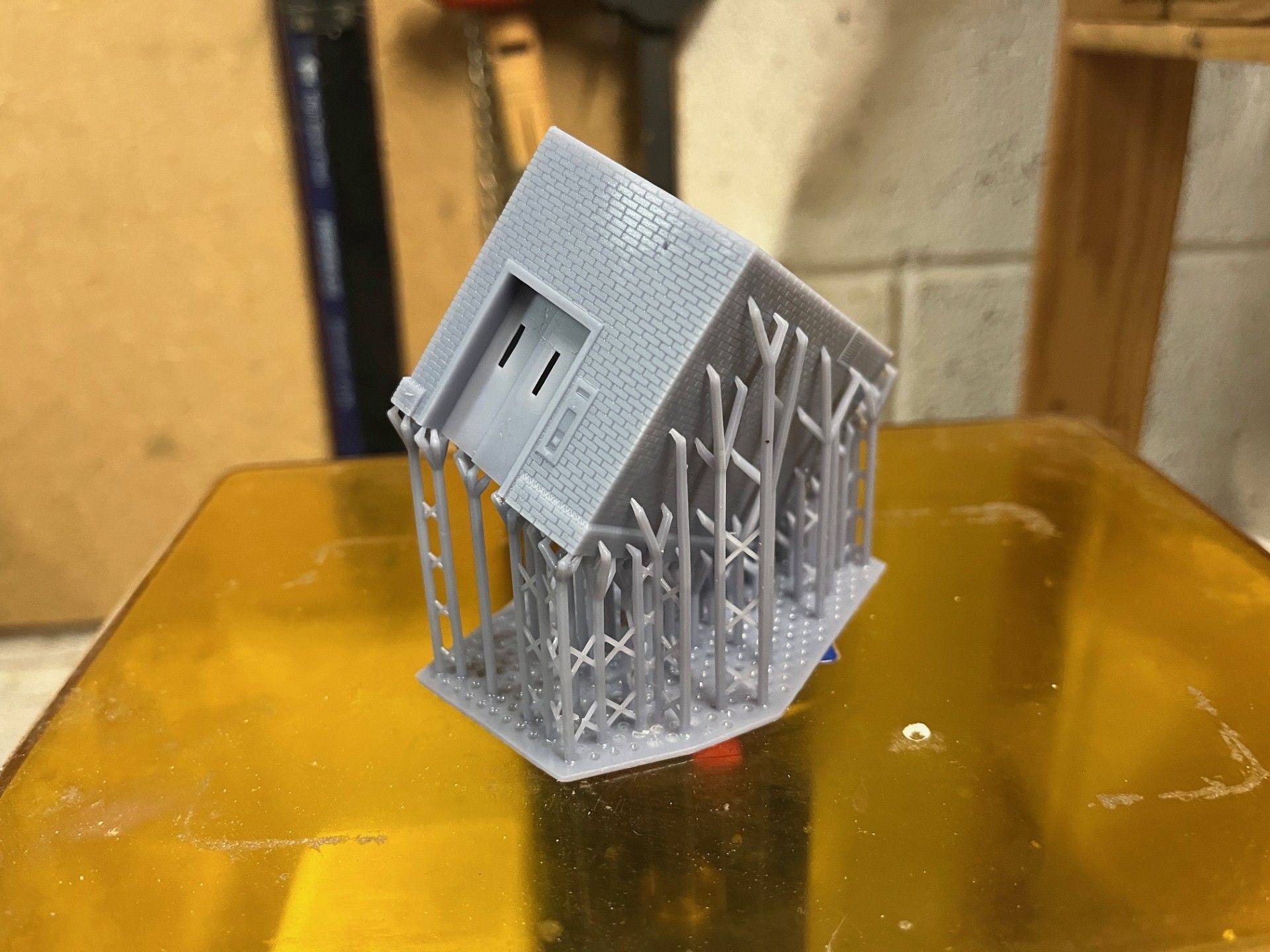 Model Railway Platform Subway Lift 3D print model_21