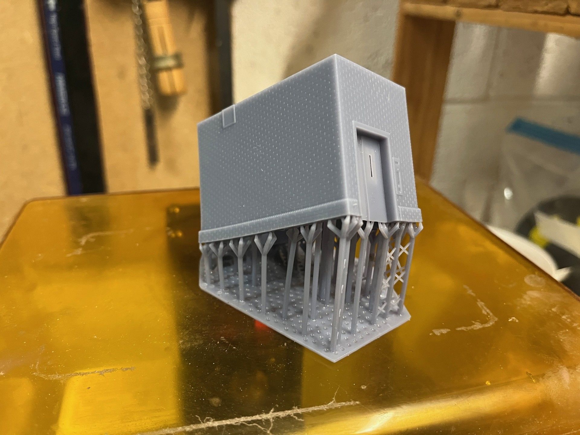 Model Railway Platform Subway Lift 3D print model_22