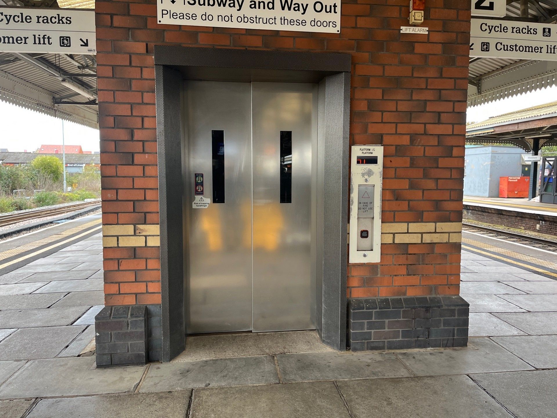 Model Railway Platform Subway Lift 3D print model_15