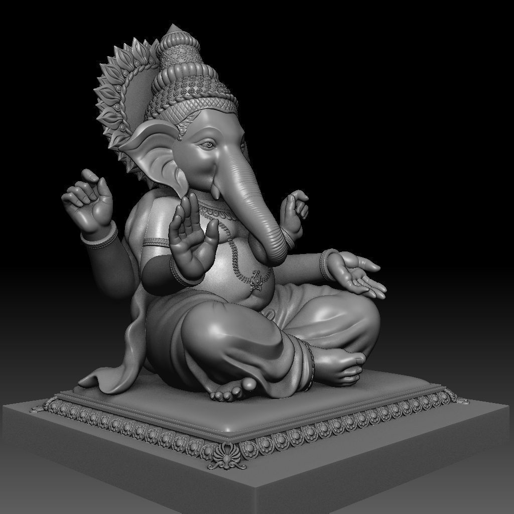 SHIR GANESH  3D print model_4