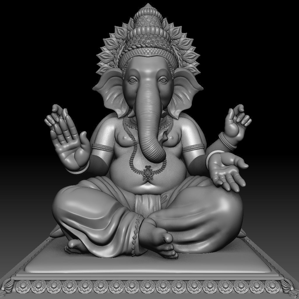SHIR GANESH  3D print model_6