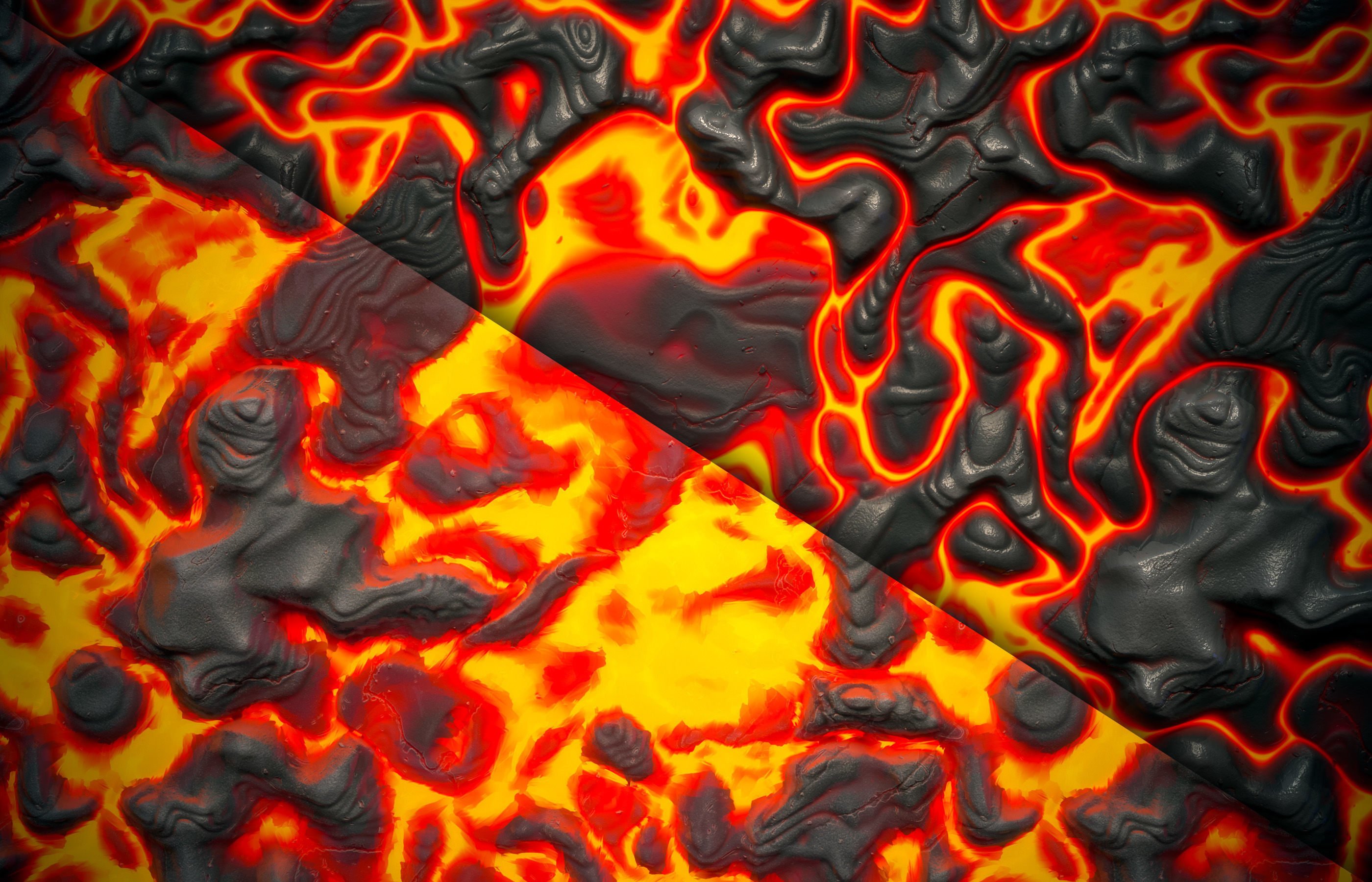 Lava Stylized - Real - VOL 03 - Maps - Sbsar Texture_6