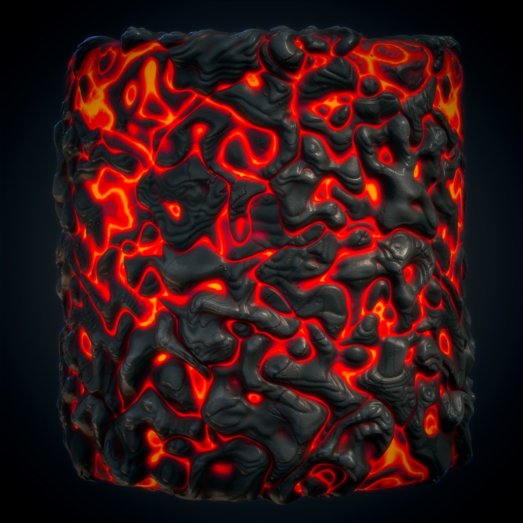 Lava Stylized - Real - VOL 03 - Maps - Sbsar Texture_10