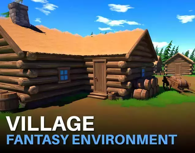 Village - Stylized Fantasy Environment