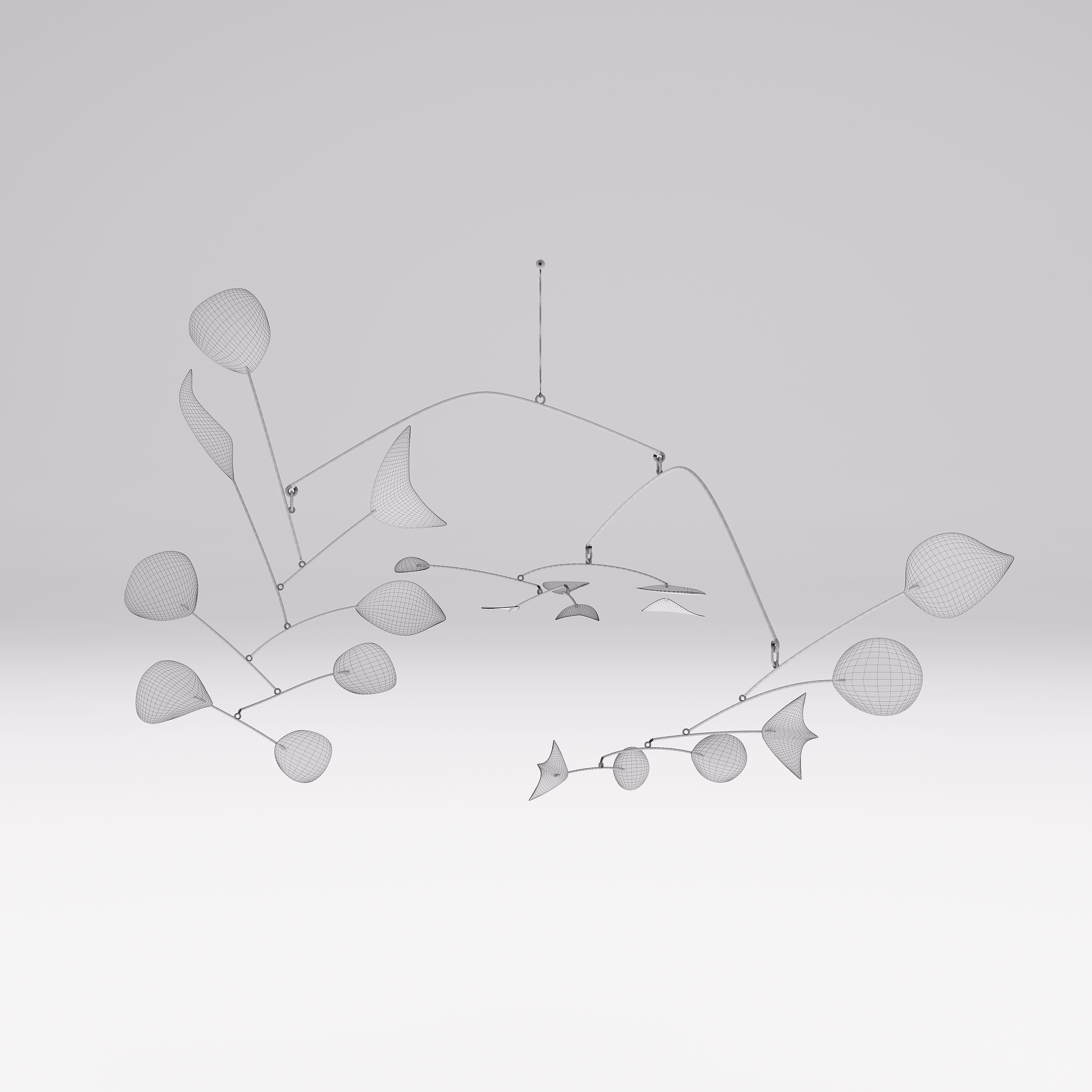 Rouge Triomphant design object 3D model_9