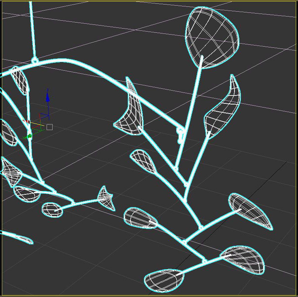 Rouge Triomphant design object 3D model_10