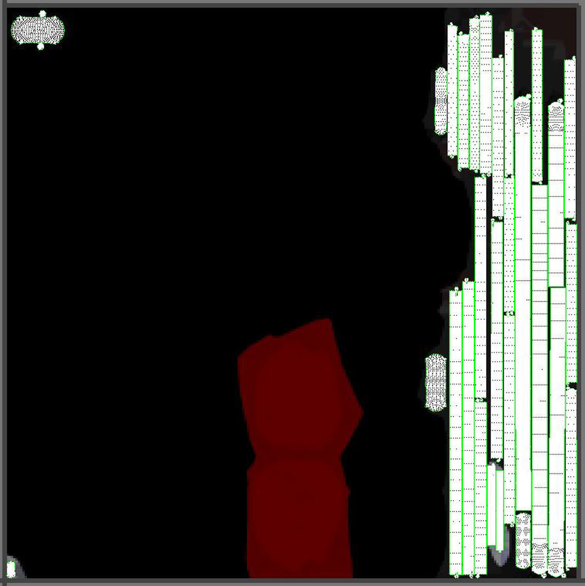 Rouge Triomphant design object 3D model_8