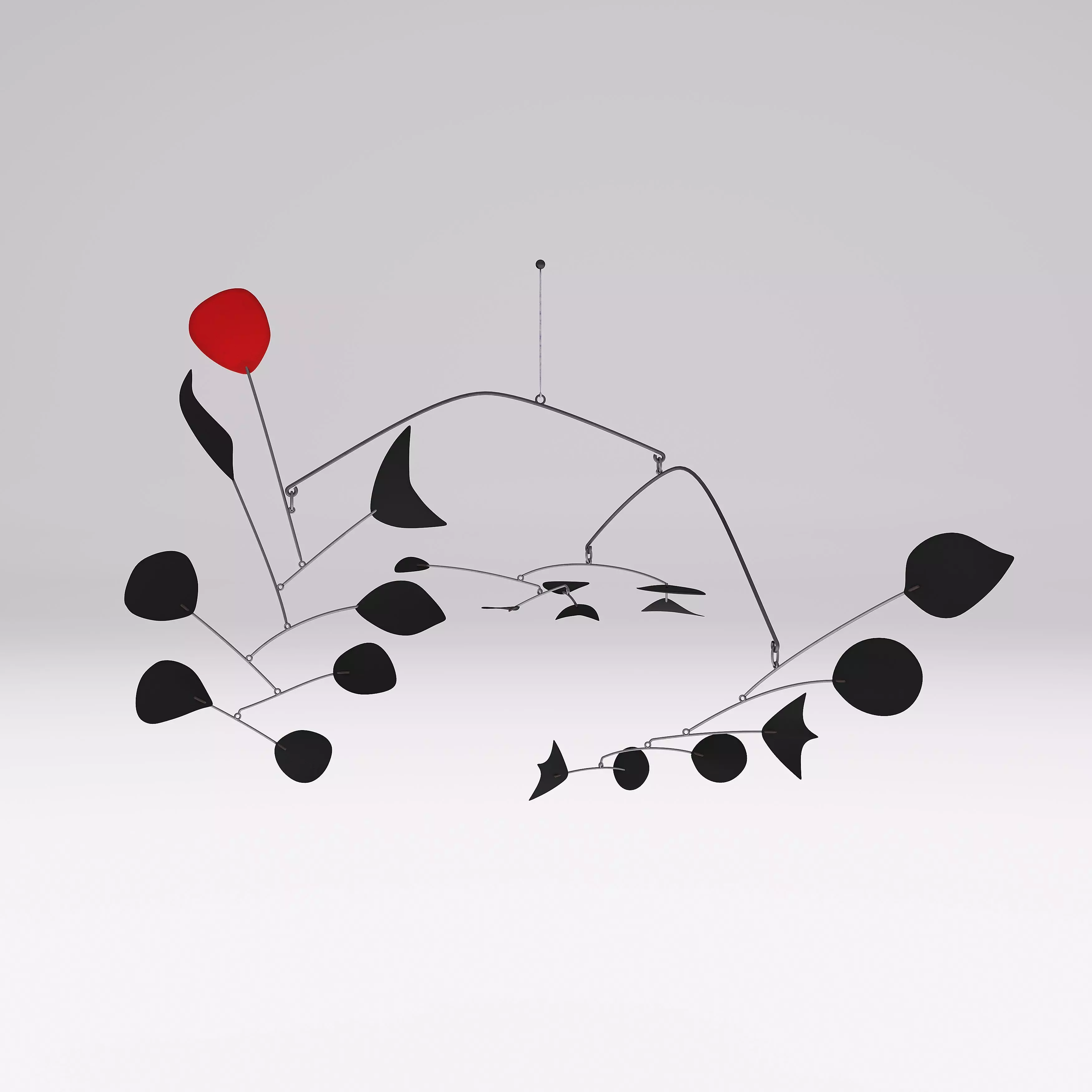 Rouge Triomphant design object 3D model_0