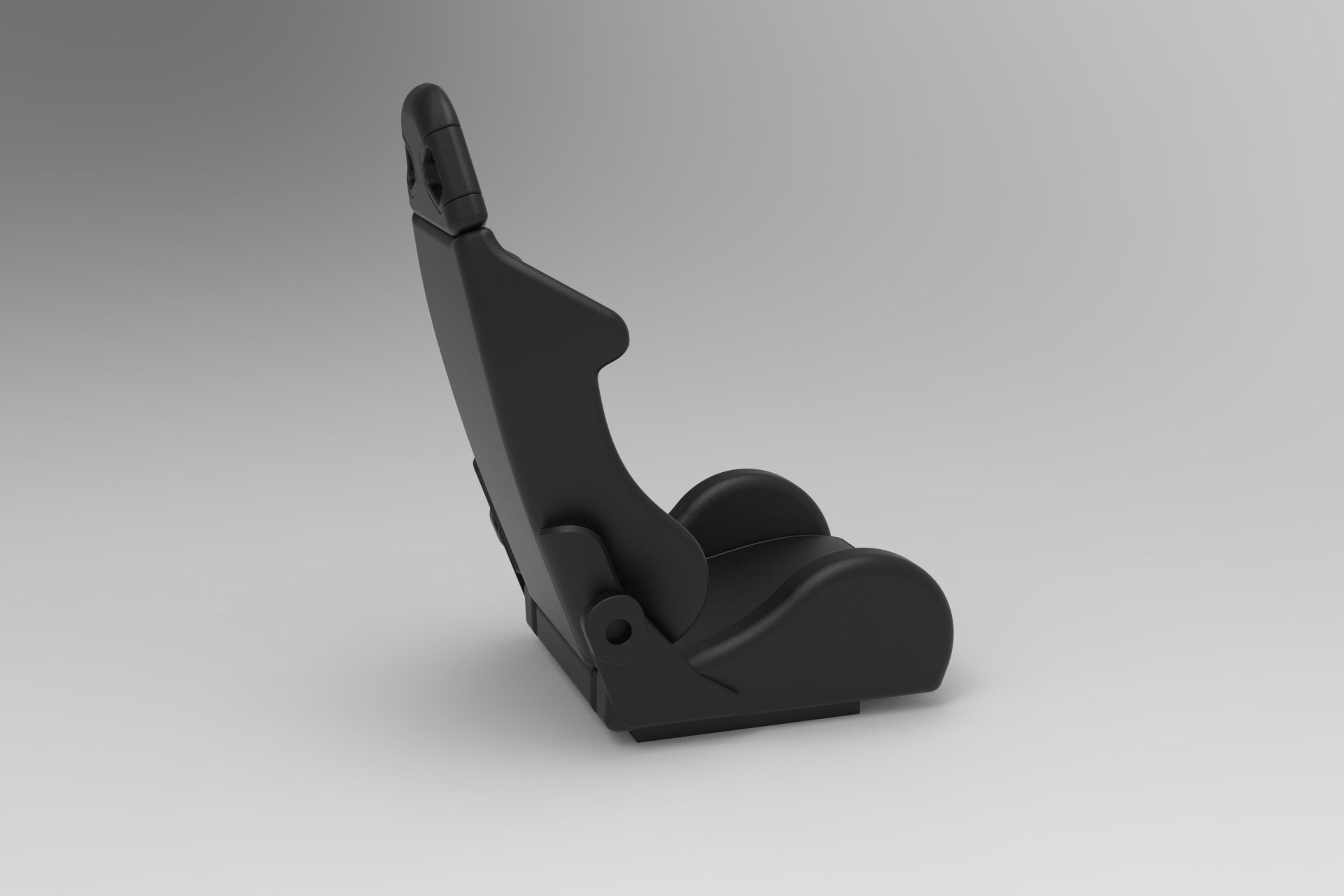 sport seat 3D model_1