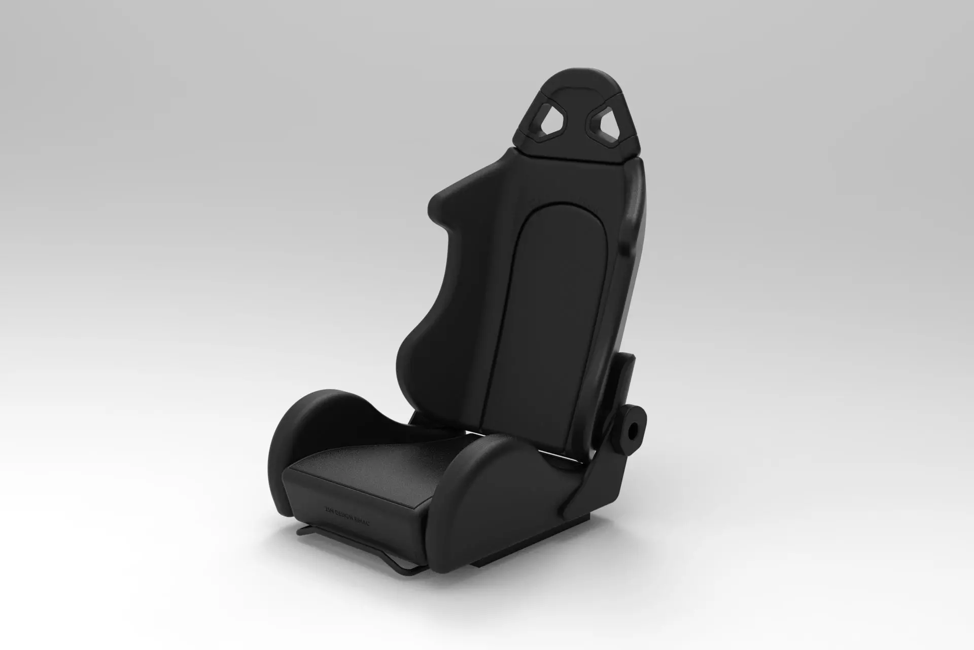 sport seat 3D model_0