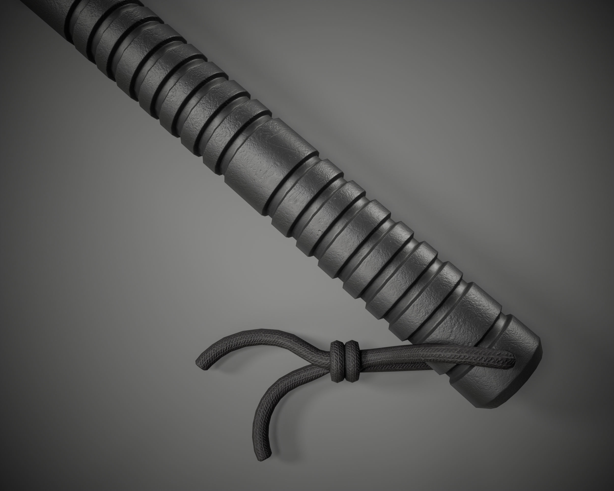 Axe Karambit Dagger Knife Weapon PBR Gameready Low-poly 3D model_5