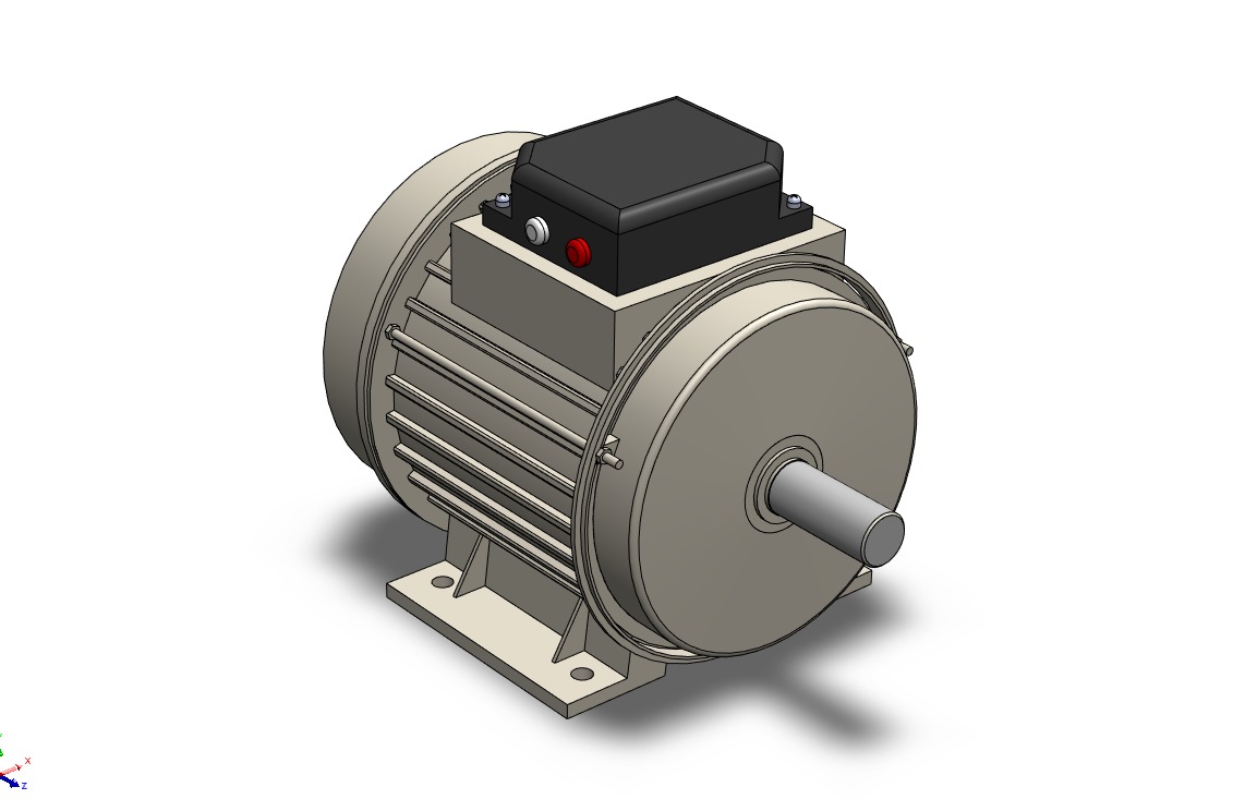 STANDART ELECTRIC MOTOR IEC 3D model_16