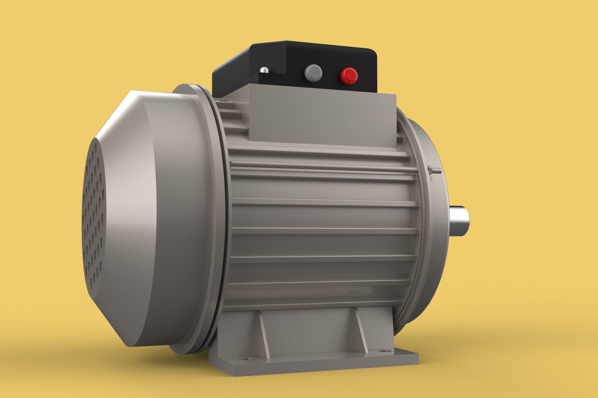 STANDART ELECTRIC MOTOR IEC 3D model_5