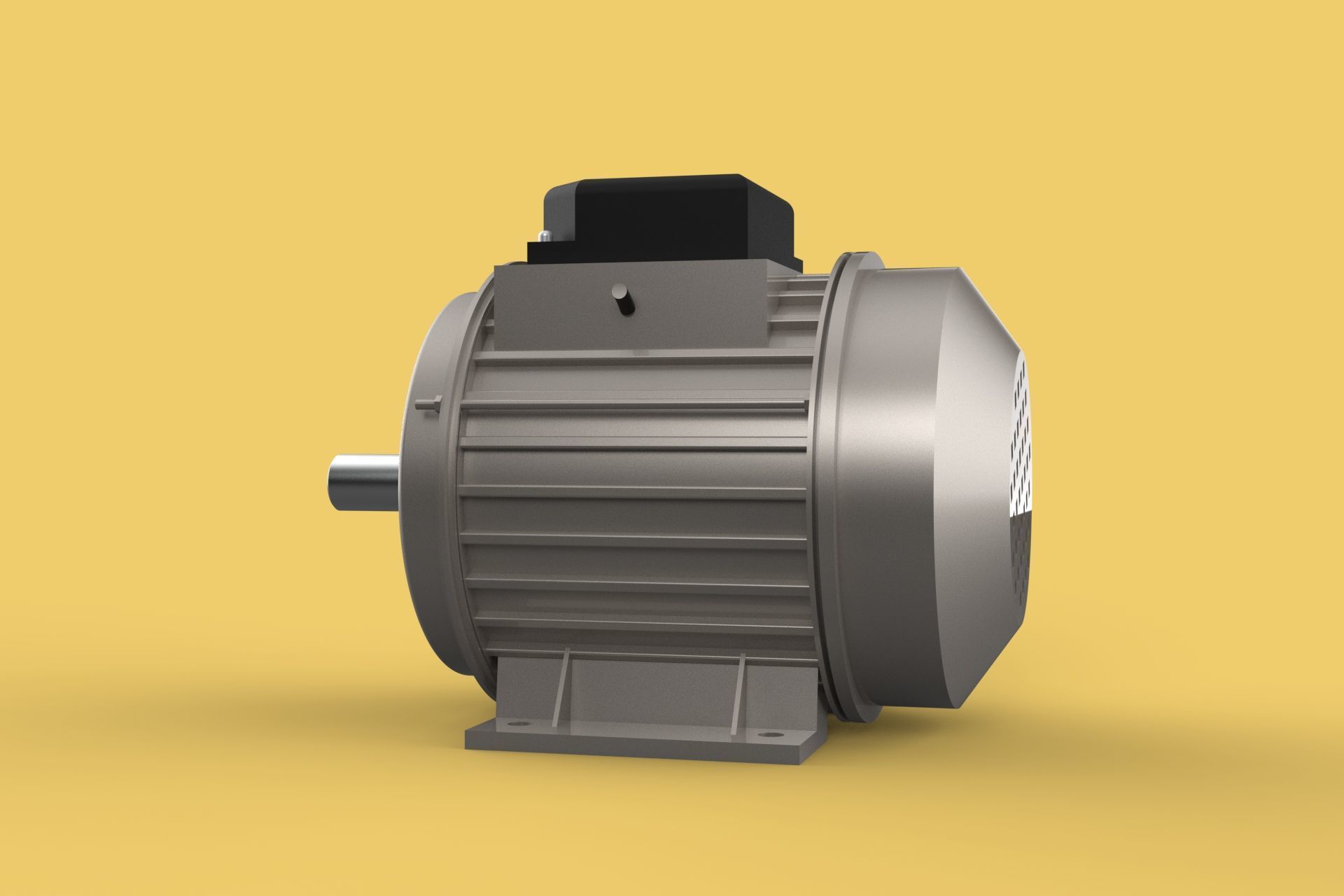 STANDART ELECTRIC MOTOR IEC 3D model_6