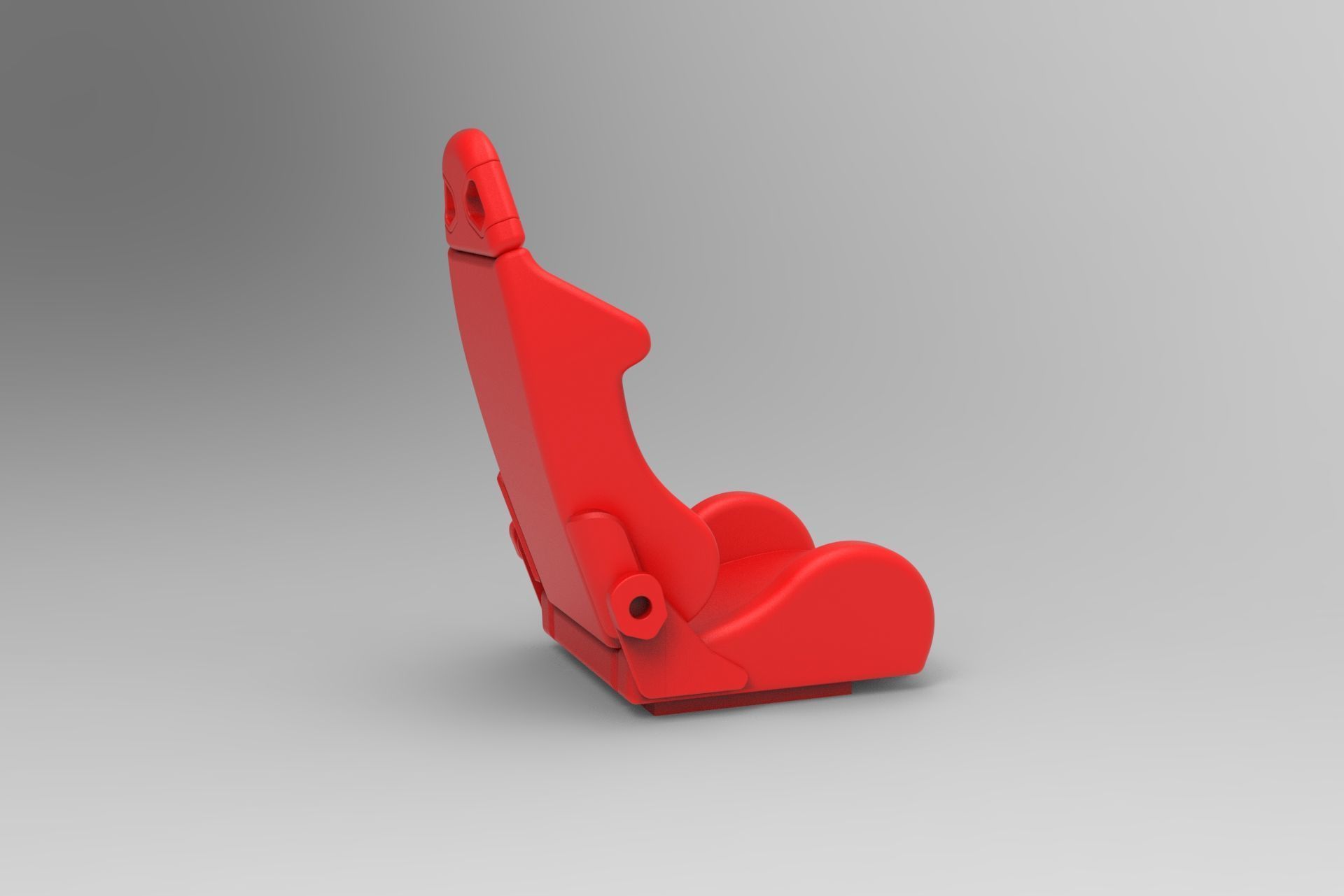 sport seat 3D model_1