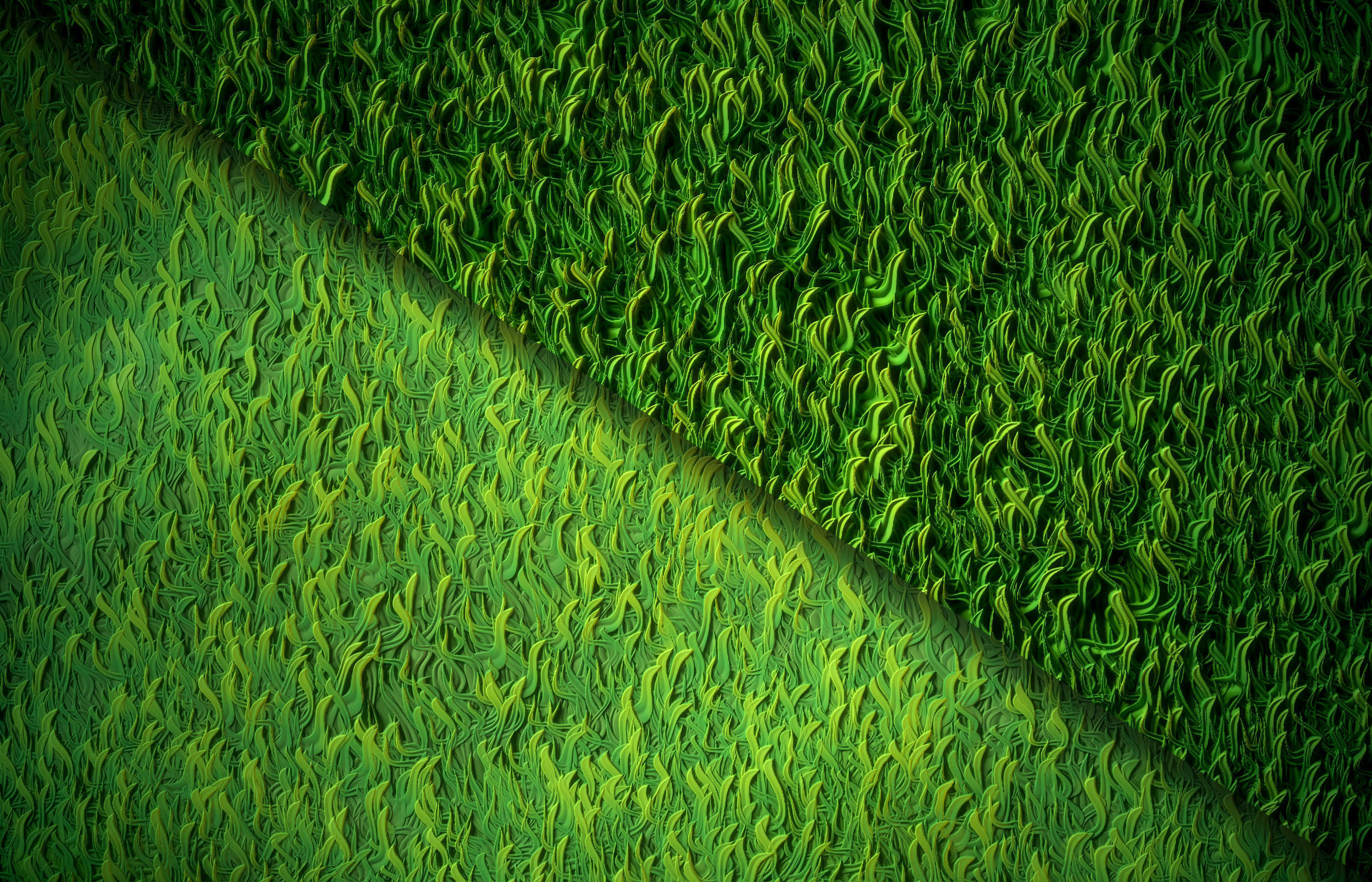Grass green plain Anime Stylized - VOL 02 - SBsar - Maps Texture_7