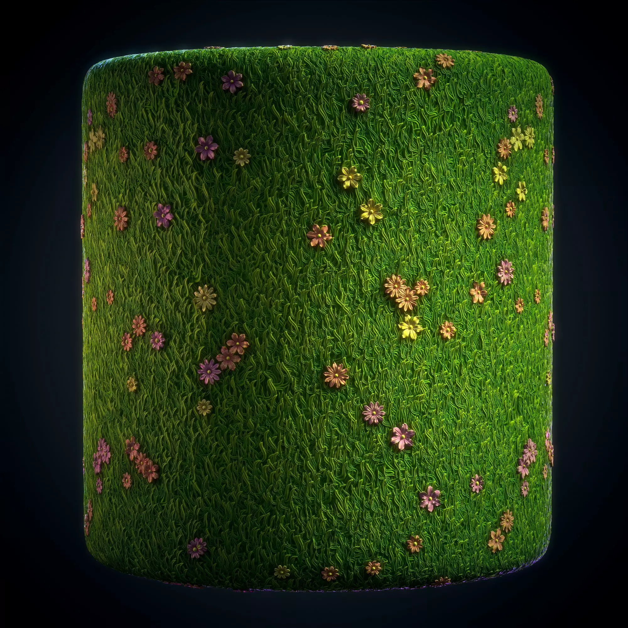 Grass green plain Anime Stylized - VOL 02 - SBsar - Maps Texture_0