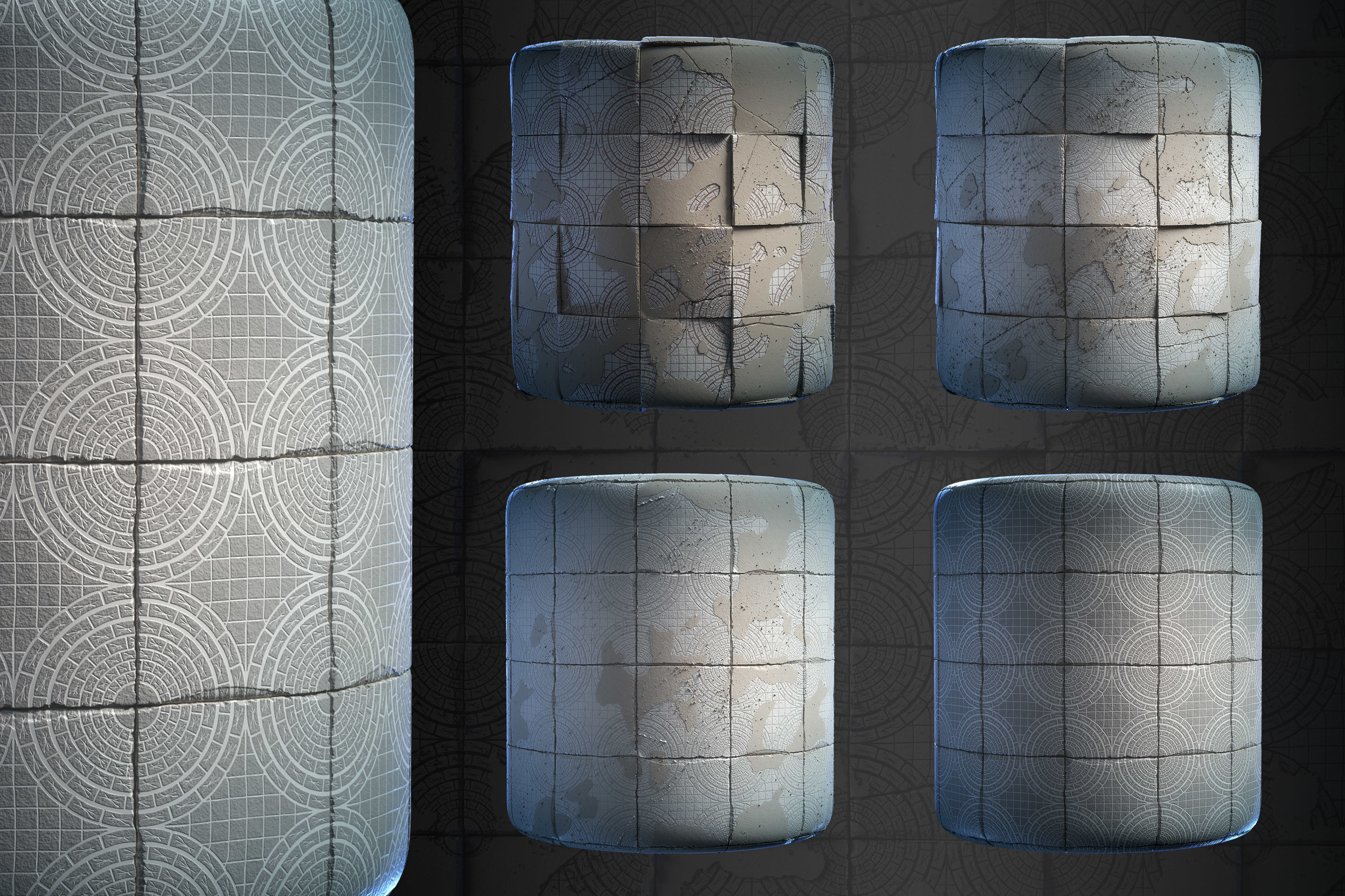Tile Floor - VOL 09 - SBsar - Maps Texture_2