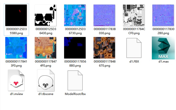 Mecha girl 3D model_24