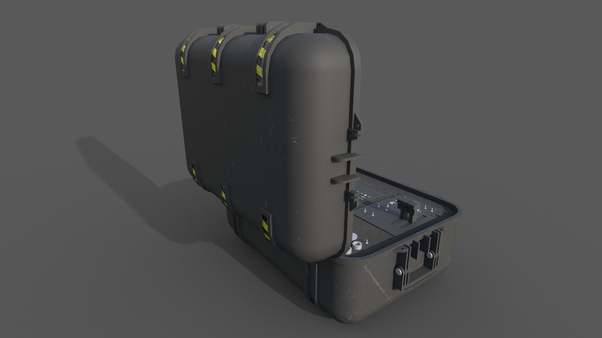 Ground Control Station Low-poly 3D model_3