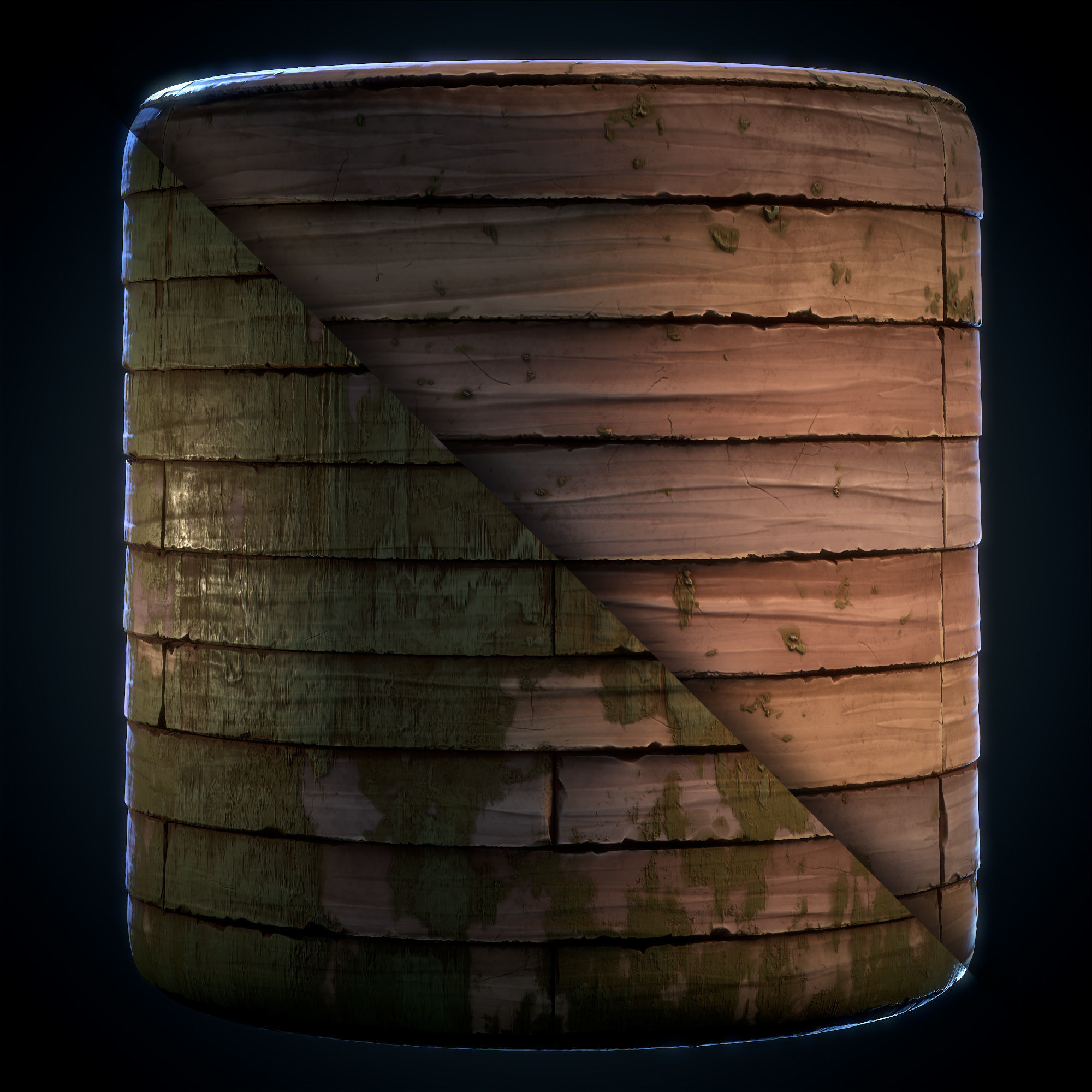 Wood Floor stylized - VOL 04 - SBsar - Maps Texture_5