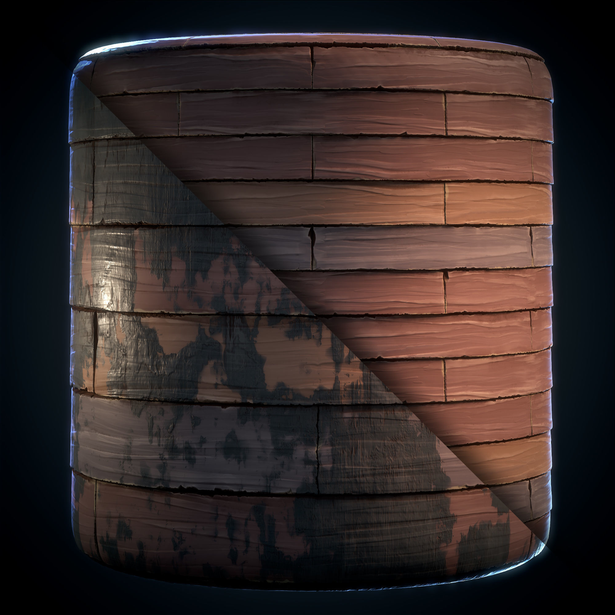 Wood Floor stylized - VOL 04 - SBsar - Maps Texture_6