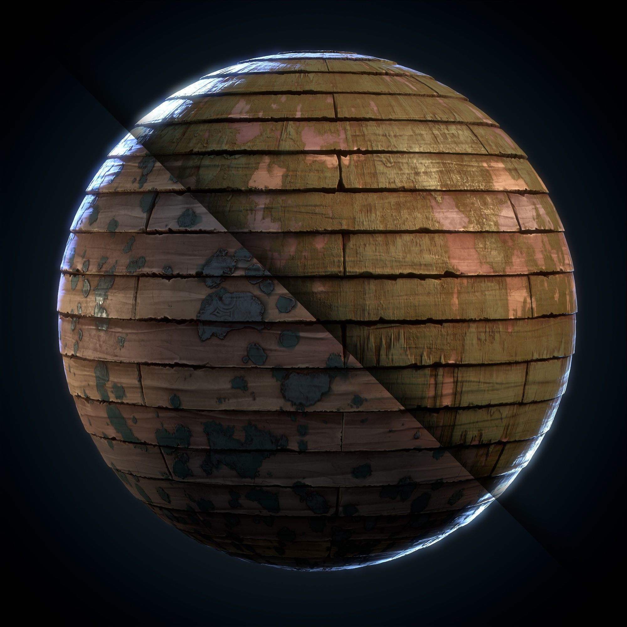 Wood Floor stylized - VOL 04 - SBsar - Maps Texture_7