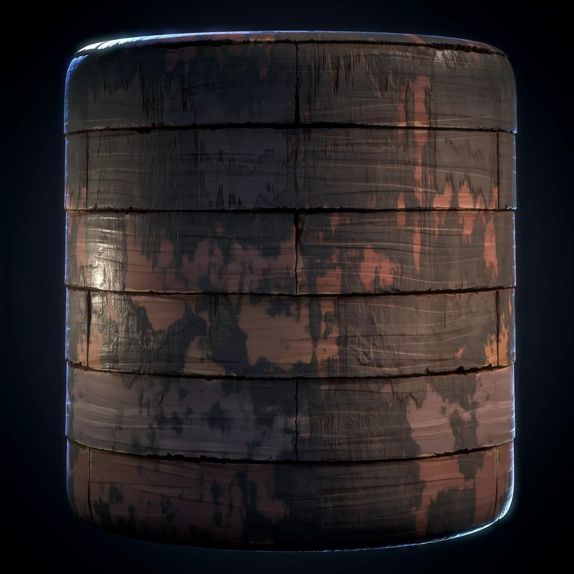 Wood Floor stylized - VOL 04 - SBsar - Maps Texture_0