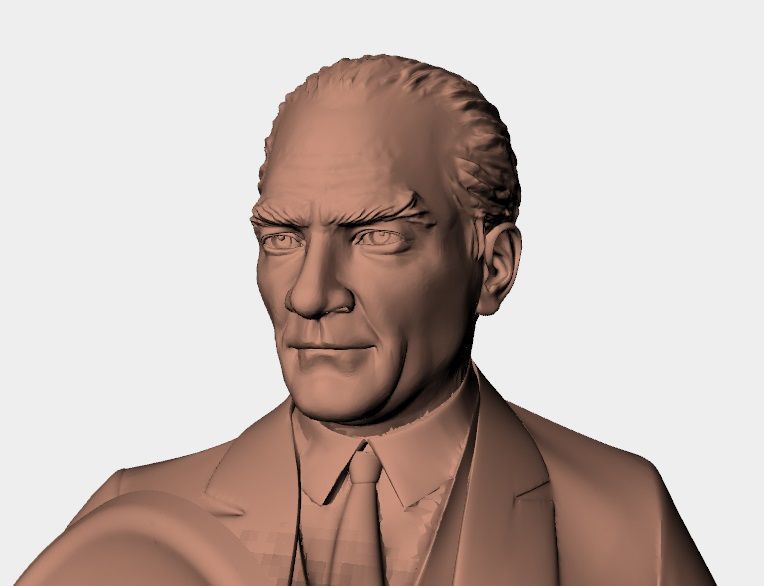ataturk 3d stl model 3D print model_6