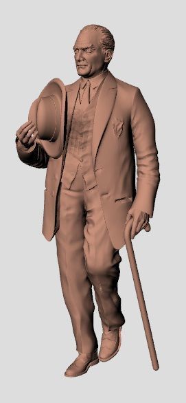 ataturk 3d stl model 3D print model_7
