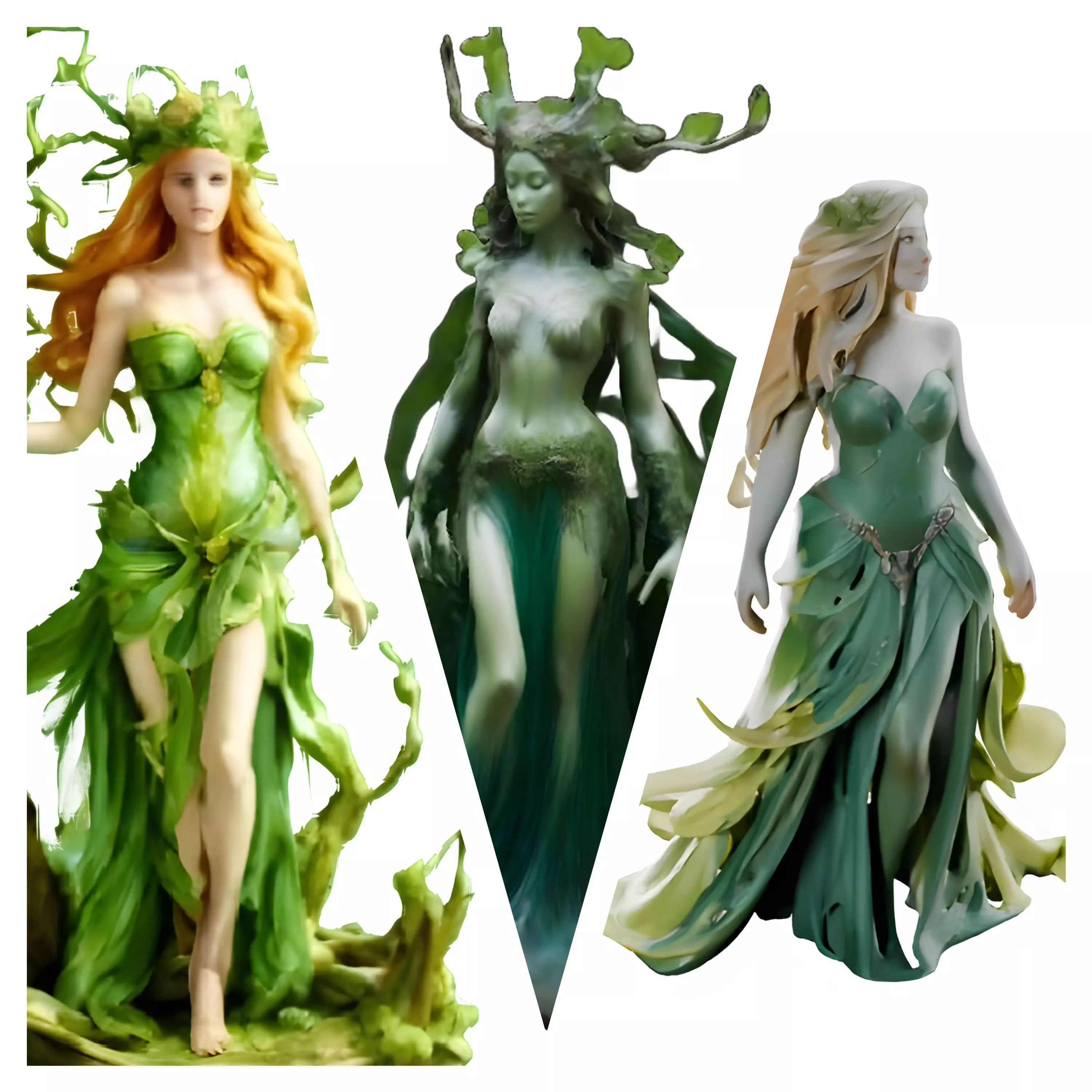 Nature Spirit Sculptures 3D print model_0